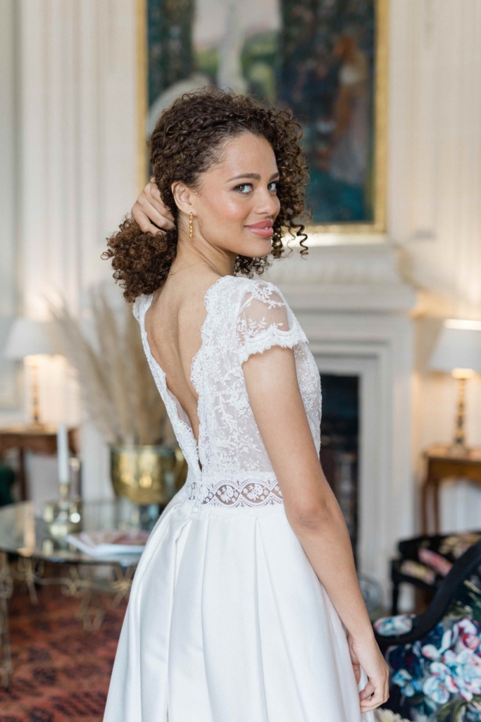 Robe Soccoa Angeola Biarritz Blanc Poudré