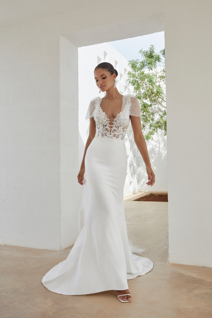 Modèle sirère 11341 / Kari de Justin alexander chez Blanc poudré Modèle sirère 11341 / Kari de Justin alexander chez Blanc poudré