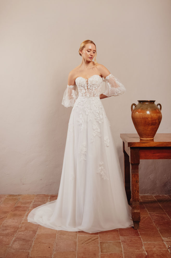 Alive - robe de mariée - april bride - tulle