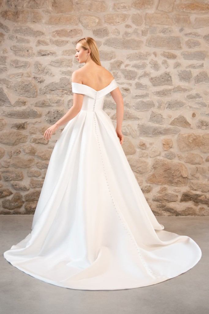 Aroha – robe princesse – april bride – mikado Aroha - robe princesse - april bride - mikado